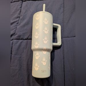 Simple Modern Trek‎ Light Blue Snowman Tumbler 40 OZ